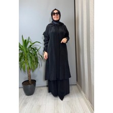Miss Dalida Kol Detaylı Cupro Kap Siyah T26Y-8007
