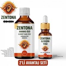 Nungtime Zentona Bitkisel Kulak Bakım Destek Seti – Bitkisel Şurup (125 Ml) & Saf Gliserin Yağı (30 Ml)