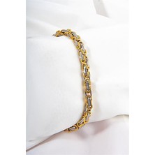Euromoda Gold ve Metalik Renk Unisex Bileklik
