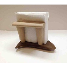 Talaşoğlu Modern Geometrik Tasarım Peçetelik - Minimalist Mutfak ve Masa Aksesuarı