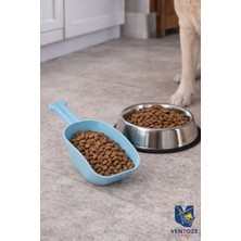 Ventoze Kedi Köpek Mama Kepçesi Ölçülü | Hijyenik Pratik Mama Servis Küreği 1 Adet