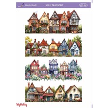 Lineart LNT600 Ev Desenli 25*35 cm Açık Zemin Sulu Transfer