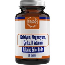 Ersağ Kalsiyum, Magnezyum, Çinko, D Vitamini