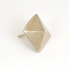 AyrStore Buğz Eco Lounge Febko Altın, Sarı Piramit Kabara Raptiye 24 mm - 100 Adet