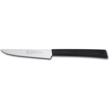AyrStore Buğz Eco Lounge Sürbısa 61107 - Sürmene Lazerli Tırtıklı Biftek / Steak Bıçağı 12 cm