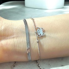 Genel Paslanmaz Çelik Çift Bilekliği - Sevgili Çift Bilekliği Seti - Şık ve Dayanıklı Aksesuar