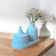 Genel 3 Parça Dekoratif Vazo Seti -  Ev Dekorasyonu