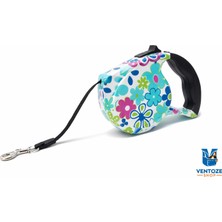 Ventoze Pup Style Desenli Köpek Tasması | Ayarlanabilir Dayanıklı Gezdirme Tasması