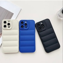 Genel iPhone 14 Pro Max - Şık ve Dayanıklı Yastık Dikişli Silikon Telefon Kılıfı (3 Renk Seçeneği)