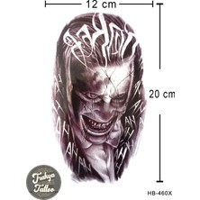 Trakya Tattoo Geçici Dövme 1-2 Hafta Kalıcı Yarım Kol Zombi