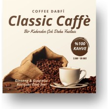 Dabfi Classic Coffee 30 Şase - Ginseng & Guarana Içeren Enerji Kahvesi (3g x 30)