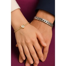 Genel Paslanmaz Çelik Sevgili Çift Bileklik Seti – Şık ve Dayanıklı Tasarım