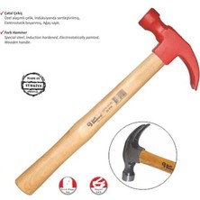 AyrStore Buğz Eco Lounge Sait Demirci Boyalı Çatal Çekiç