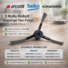 Öz Beyaz Eşya  Arçelik RS-9231 T-RS-9221    Robot Süpürge   Fırça (Orjinal Y.parça)