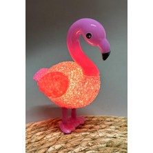 Zero Land Drnds Kuğu Işıklı Biblo 13 cm - Pembe