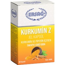Ersağ Kurkumin Z Jel Kapsül (Blister Ambalaj)