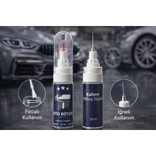 Genel Siyah Oto Rötuş Boyası 20 ml – Çizik Kapatıcı / Rötuş Kalemi