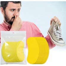 Genel Limon Kokulu Ayakkabı Içi Koku Giderici Ped – 10 Adet Tek Kullanımlık Ayak Kokusu Önleyici Tabanlık