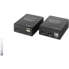 Skygo HDMI Kvm Extender Loop-Out 1080P 60 M - Siyah HDX1356