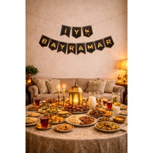 Okavango “3 Metre Led”, “iyi Bayramlar” Ramazan Süslemesi, Ramazan Hediyesi, Ramazan Bayramı Oda Mekan Süsleme Banner