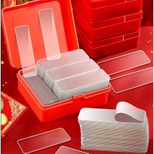 Genel 60 Adet Şeffaf Güçlü Çift Taraflı Nano Bant Seti – Sökülebilir, Suya Dayanıklı, Çok Amaçlı Yapışkan