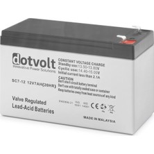 Skygo 12V 7AH Kuru Tip Akü Sc7-12