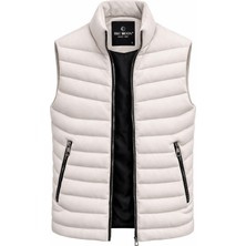 Classics Men Rc Moon Fermuarlı Erkek Slim Fit Süet Yelek 7584