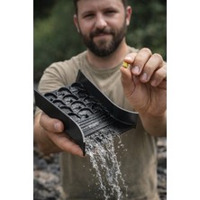 Genel Mini Altın Arama Savağı (Sluice Box) 20 cm – Çanta Boy Portatif Altın Eleme Savak