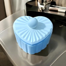 Genel Kalp Şeklinde Takı Kutusu Organizer – 8X7X4 cm Mücevher ve Aksesuar Saklama Kabı