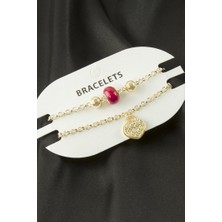 Zero Land Drnds 2 Adet Kalp Tr Zincir Bileklik - Vişne Çürüğü