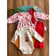 Saye Kids Fiyonklu 3lü Kız Bebek Takım