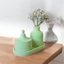 Genel 3 Parça Dekoratif Vazo Seti -  Ev Dekorasyonu