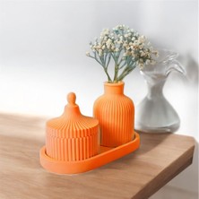 Genel 3 Parça Dekoratif Vazo Seti -  Ev Dekorasyonu