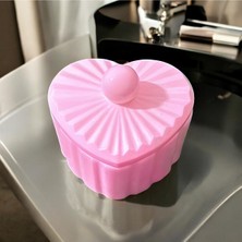 Genel Kalp Şeklinde Takı Kutusu Organizer – 8X7X4 cm Mücevher ve Aksesuar Saklama Kabı