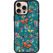 iPhone 14 Pro Uyumlu Floral Tasarımlı Glossy Premium Kılıf