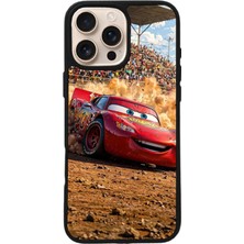 iPhone 16 Pro Max Uyumlu Simsek Mcqueen Tasarımlı Glossy Premium Kılıf
