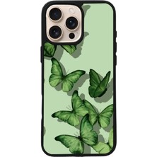 iPhone 14 Pro Max Uyumlu Kelebek Tasarımlı Glossy Premium Kılıf