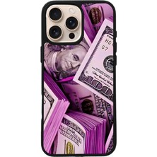 iPhone 15 Pro Max Uyumlu Money Para Tasarımlı Glossy Premium Kılıf