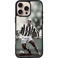 iPhone 15 Pro Max Uyumlu Zidane Tasarımlı Glossy Premium Kılıf