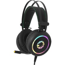 Gamemax HG3500 Rgb Kablolu Siyah 7.1 Sanal Surround Ses Oyun Kulaklığı