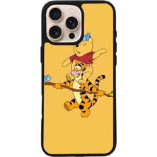 iPhone 15 Pro Uyumlu Winnie Tasarımlı Glossy Premium Kılıf