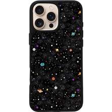 iPhone 14 Pro Max Uyumlu Uzay Tasarımlı Glossy Premium Kılıf