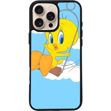 iPhone 15 Pro Uyumlu Tweety Tasarımlı Glossy Premium Kılıf