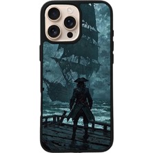 iPhone 15 Pro Max Uyumlu Korsan Tasarımlı Glossy Premium Kılıf