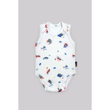 Kidyra %100 Pamuk Çıtçıtlı Bebek Atlet Body