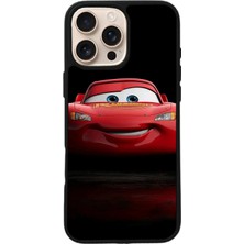 iPhone 15 Pro Uyumlu Simsek Mcqueen Tasarımlı Glossy Premium Kılıf
