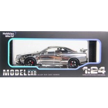 AyrStore Buğz 1/24 R34 Shinny Colors Model Araba