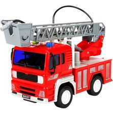 AyrStore Buğz 3150 Maxx Wheels Sesli ve Işıklı Su Fışkırtan Itfaiye Aracı 20 cm - Stokta Olan Gönde