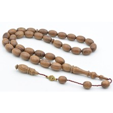 Murty99 Usta Işi Imzalı Tombul Beyzi Kesim Kokulu Sandal Ağacı Tesbih