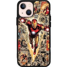 iPhone 15 Uyumlu Iron Man ( Demir Adam ) Tasarımlı Glossy Premium Kılıf